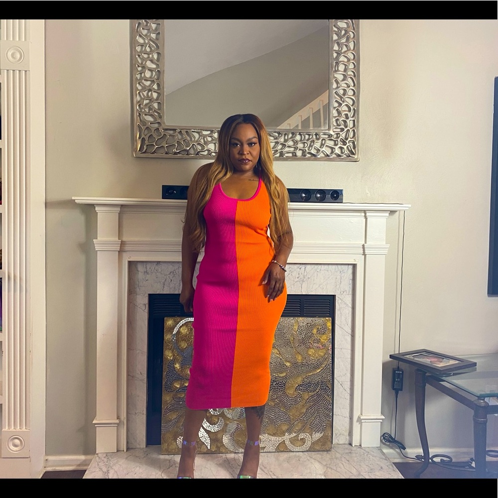 Color Block Dress